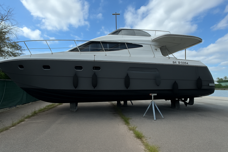 azimut 43 fly deux moteurs caterpillar 3208 de 435 ch turbo affichant 1 200 heures 1