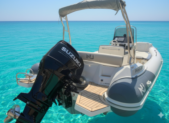 nuova jolly prince 24 2024 neuf zero heures jamais mis a l eau suzuki 225 cv 1