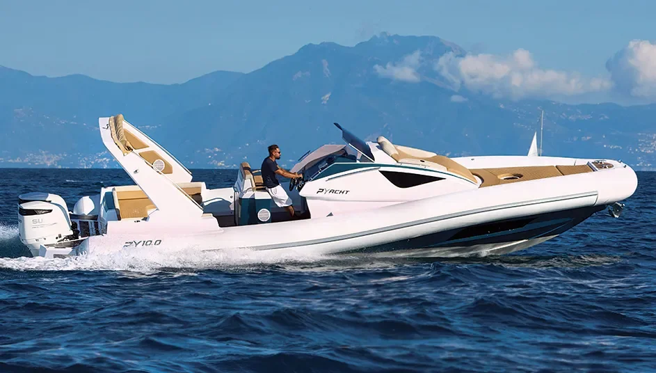 py yacht py10 cabin navigation profil